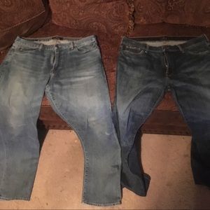 2 pair of lucky jeans 36/34